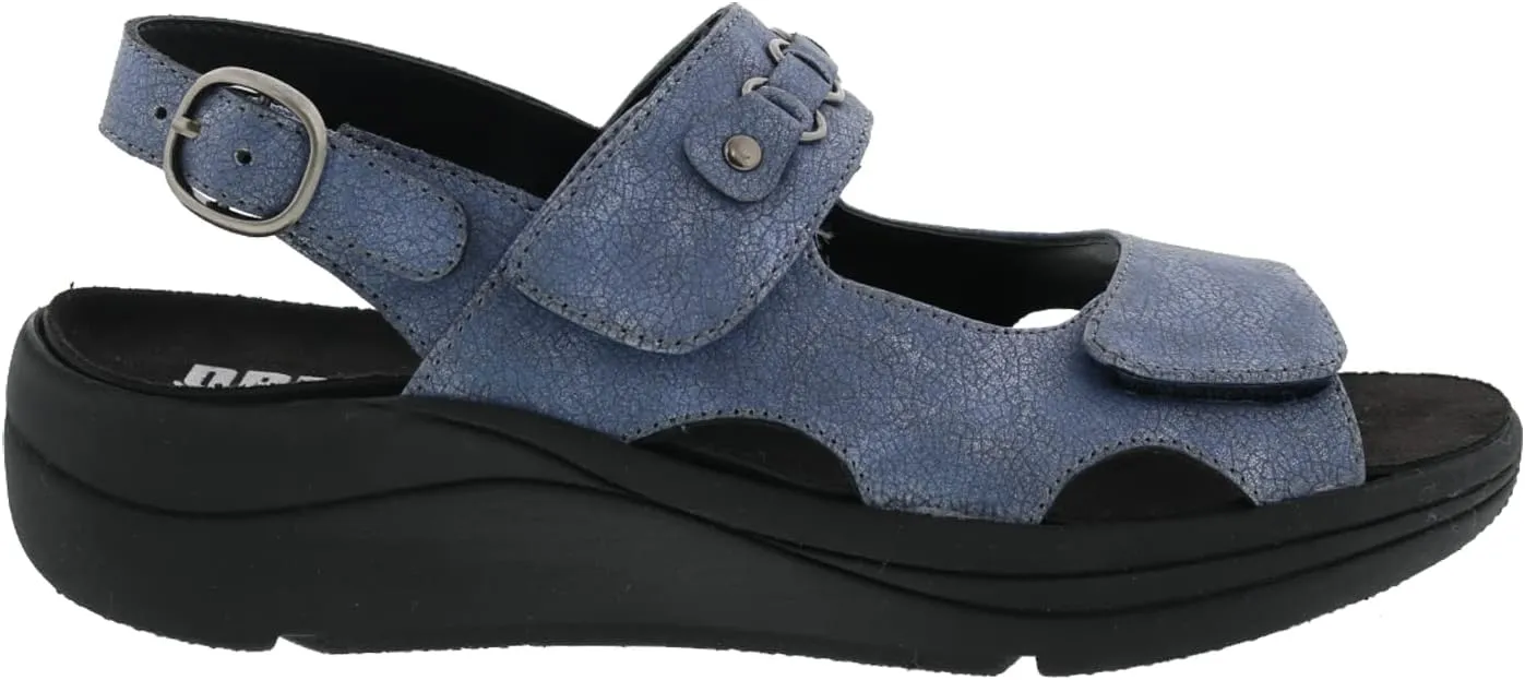 Drew Selina Womens Therapeutic Hook And Loop Comfort Sandal