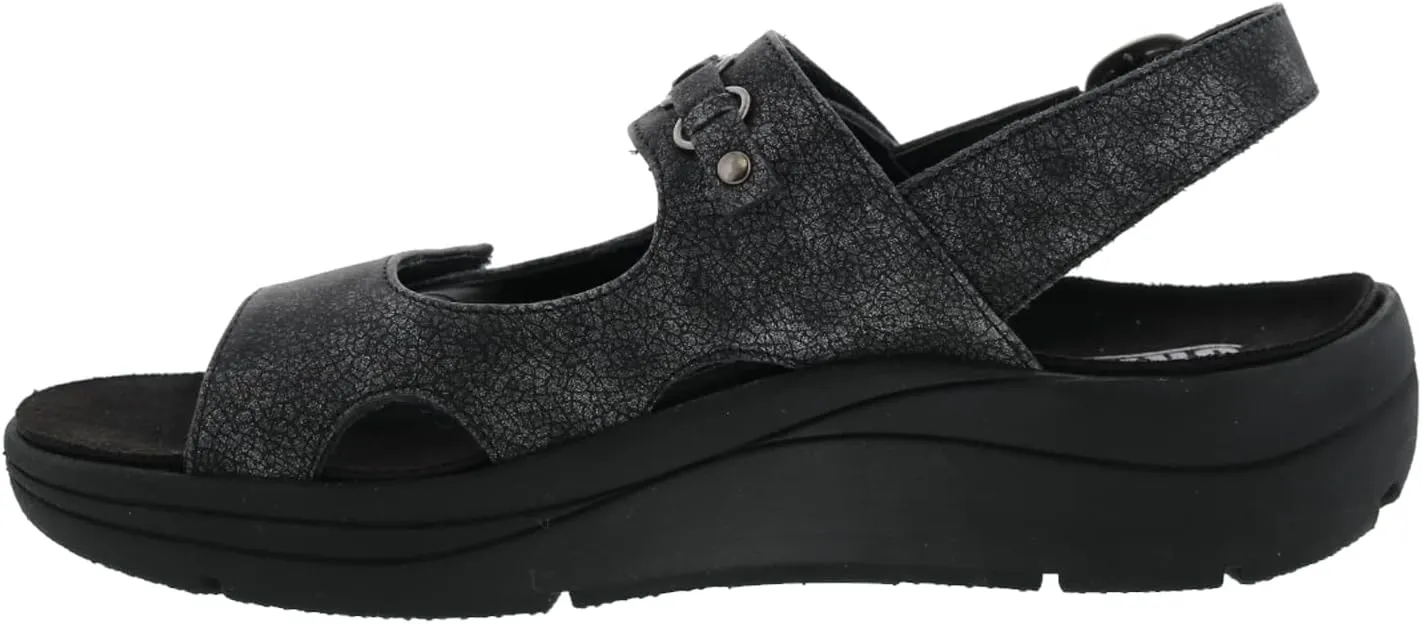 Drew Selina Womens Therapeutic Hook And Loop Comfort Sandal