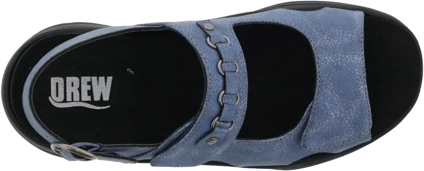 Drew Selina Womens Therapeutic Hook And Loop Comfort Sandal