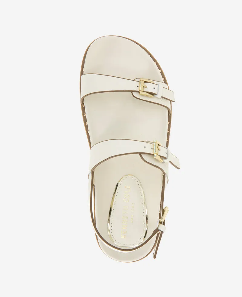 Drinity Leather Band Buckle Sandal