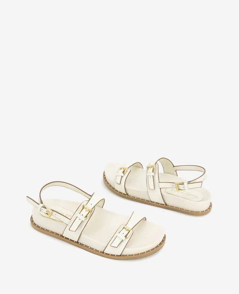Drinity Leather Band Buckle Sandal