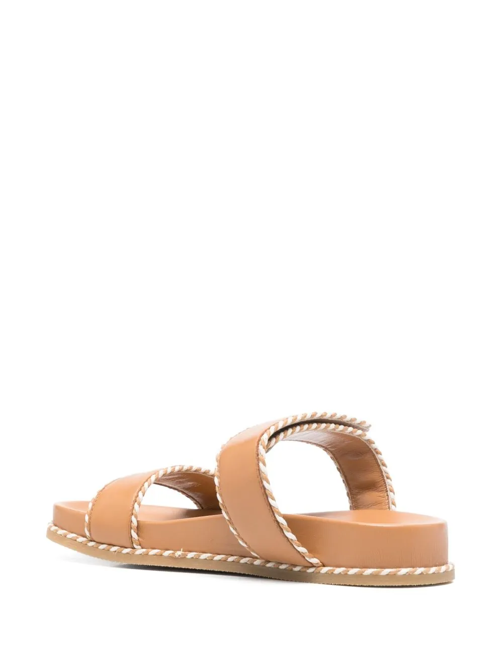 Emporio Armani exklusiva lädersandaler