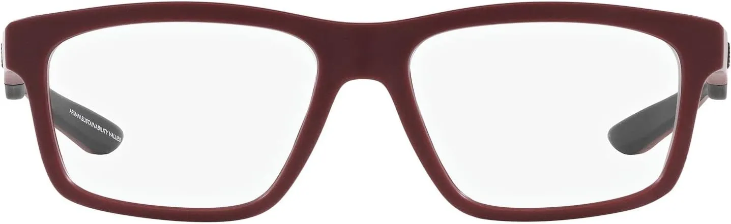 Emporio Armani Men's Ea3220u Universal Fit Rectangular Sunglasses