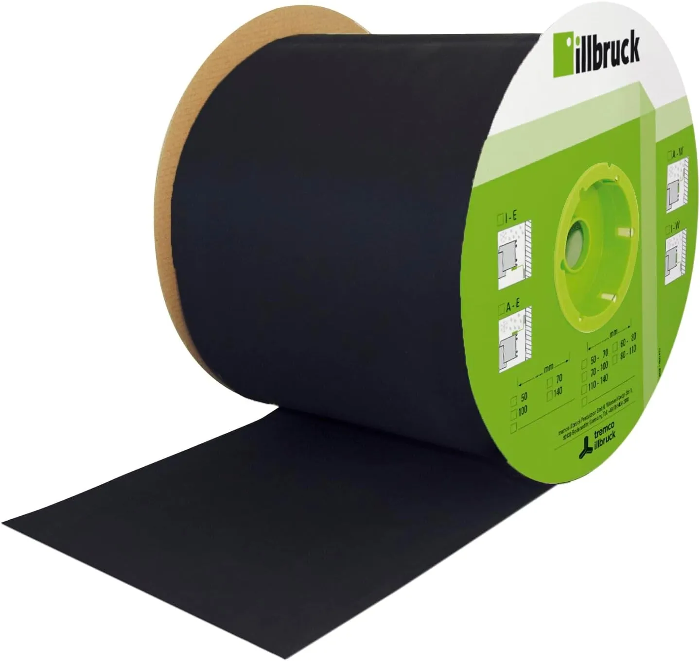 EPDM Film External ME 220 250 mm x 0.75 mm x 25 m
