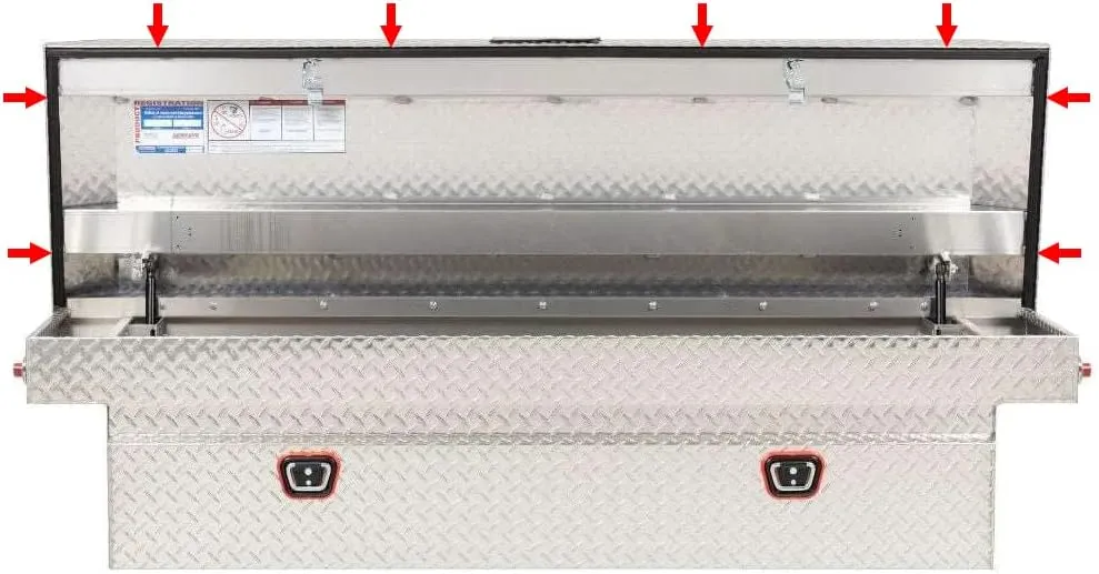 ESI - Toolbox Weather Seal/Gasket 22FT Length—Weatherstripping for Most Truck Toolboxes
