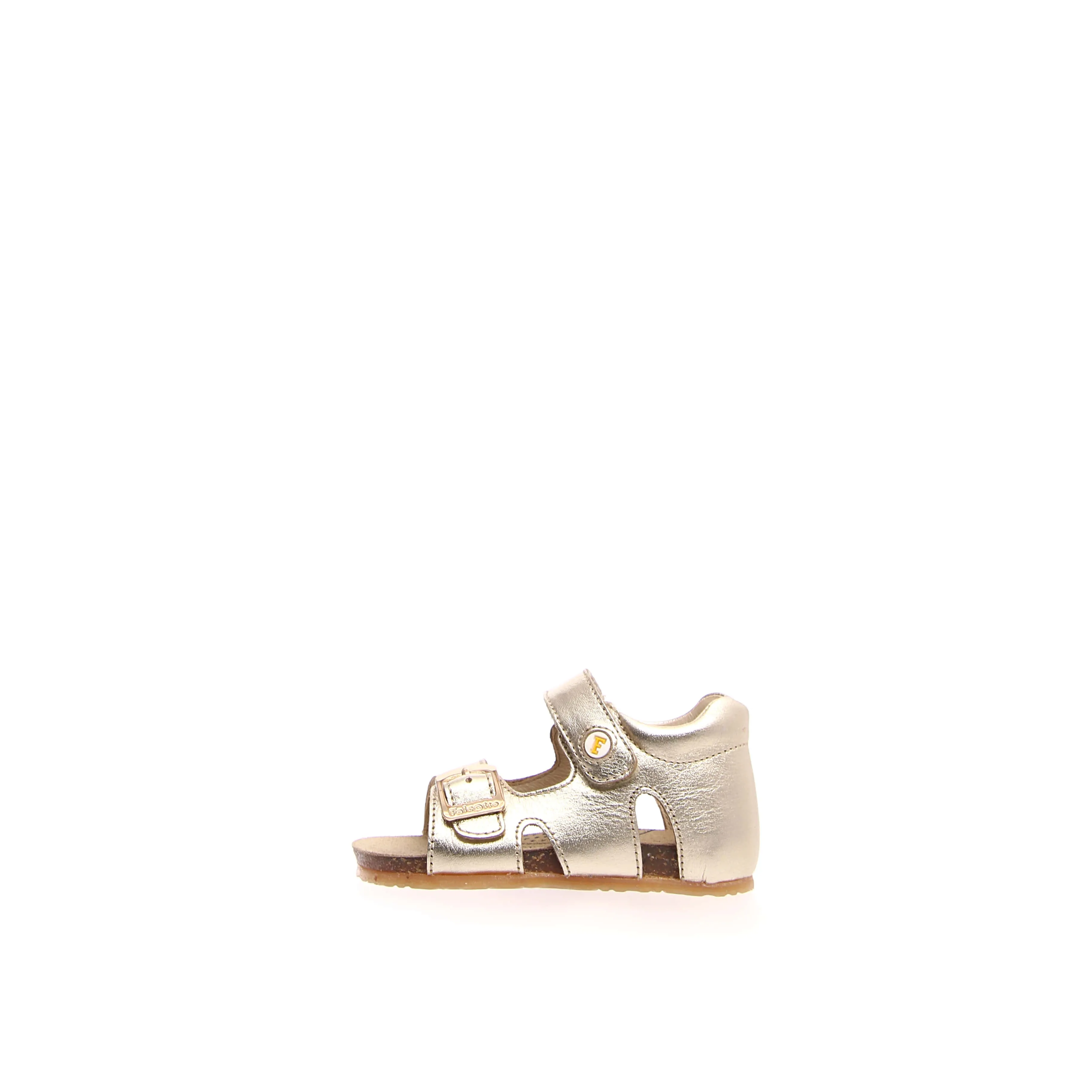 FALCOTTO BEA GIRLS PLATINUM FIRST WALKER SANDAL