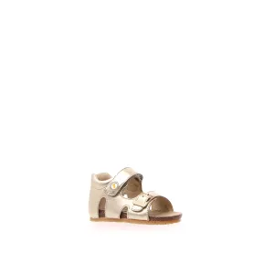 FALCOTTO BEA GIRLS PLATINUM FIRST WALKER SANDAL