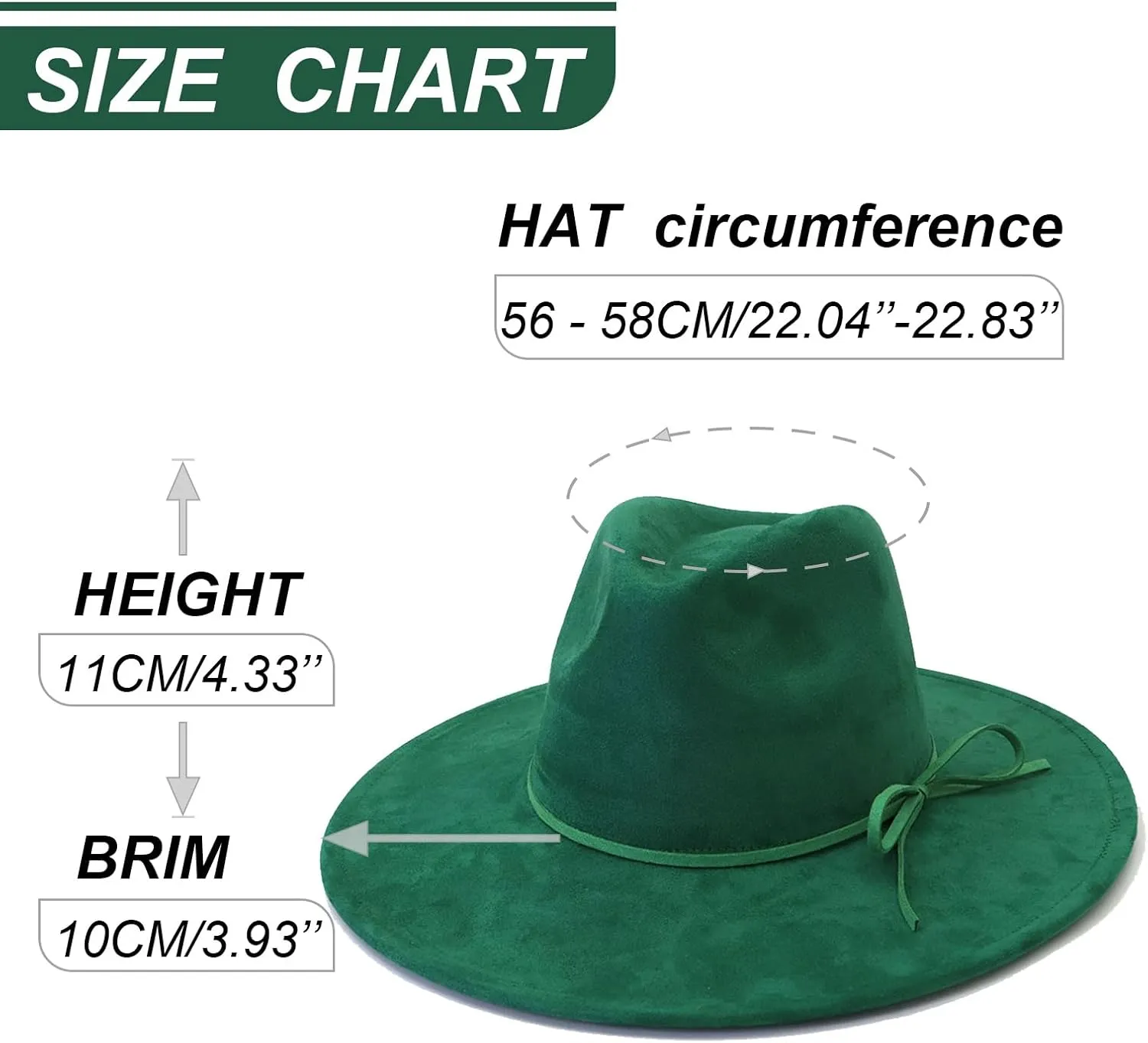 Fedora Hats for Women Man with Big Wide Brim Classic Suede Panama Hat Western Outdoor hat