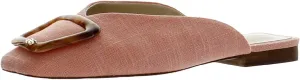 Festive offer Mules All-encompassing selection Toe Linen Flat Clay Buckled Edelman On Fashion Square Lavina Sam Slip