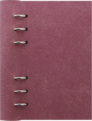 Filofax Clipbook, Personal Size, Architexture Collection, Refillable Notebook, 5.375" x 6.875", Terracotta (B143005)