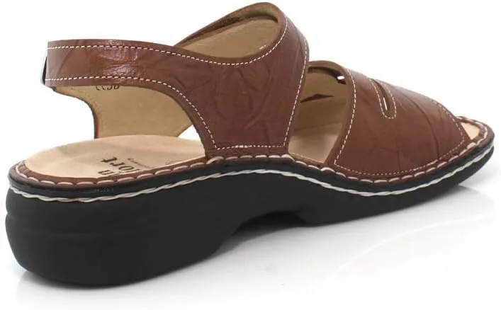 Finn Comfort Women's Gomera Ankle Strap, 34 EU X-Weit