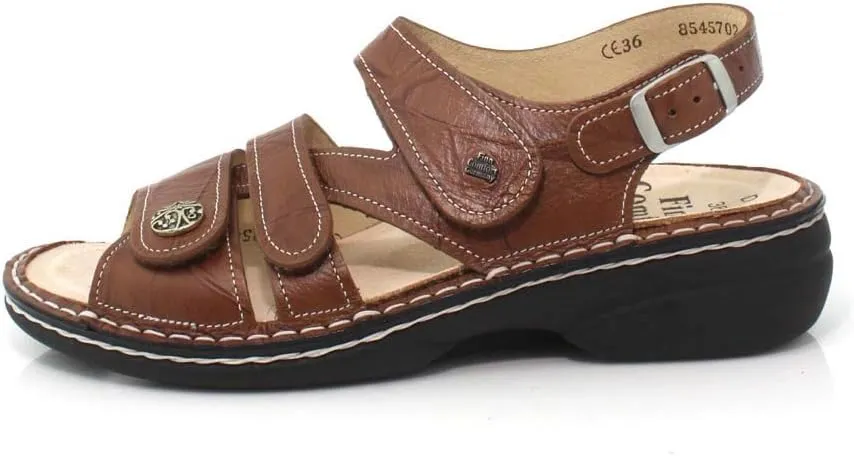 Finn Comfort Women's Gomera Ankle Strap, 34 EU X-Weit