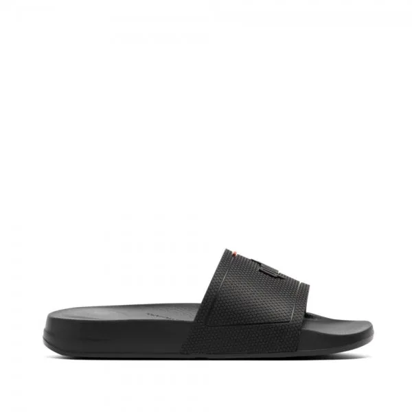 FitFlop IQUSHION SLIDE Womens Rubber Sandals All Black
