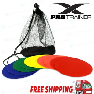 Flat Rubber Agility Marker Cones