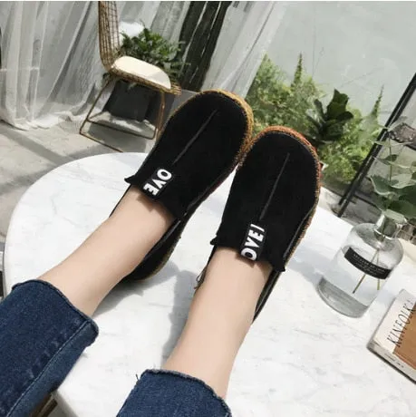 Flat Shoes Round Fashion Women New Hurry, ends soon NAUSK Heavy-duty Fashion 2018 Shoes Casual Loafers