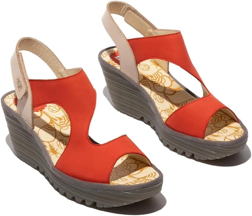 FLY London Women's Yoxa576fly Wedge Sandal