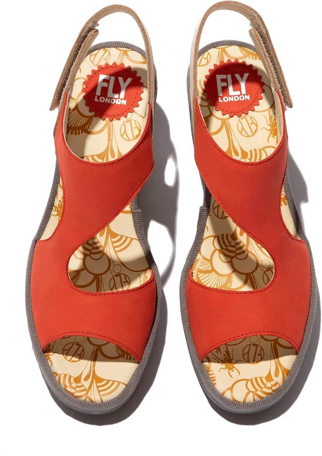 FLY London Women's Yoxa576fly Wedge Sandal