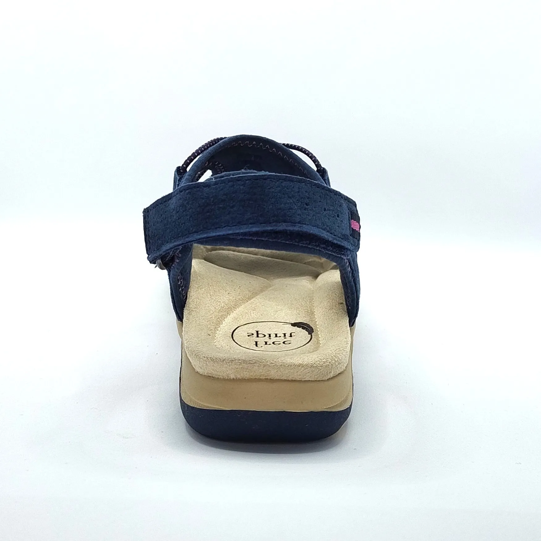 Free Spirit Fairmont 2 Women's Leather Open Toe Sandal Navy
