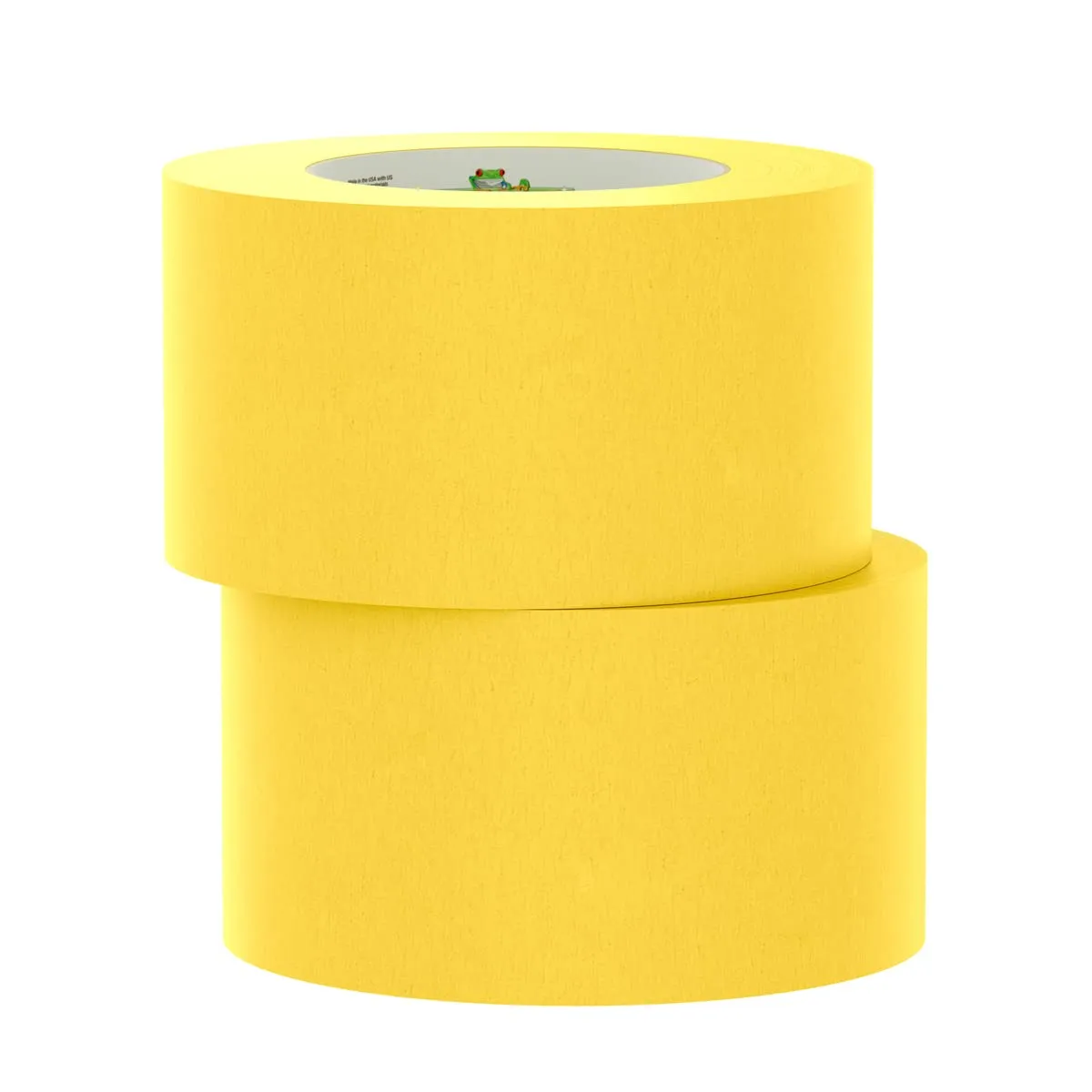 FrogTape 225 Gold Moderate Temperature Performance Grade Masking Tape, Medium-High Adhesion, 72mm x 55m, 2 Rolls per Pack