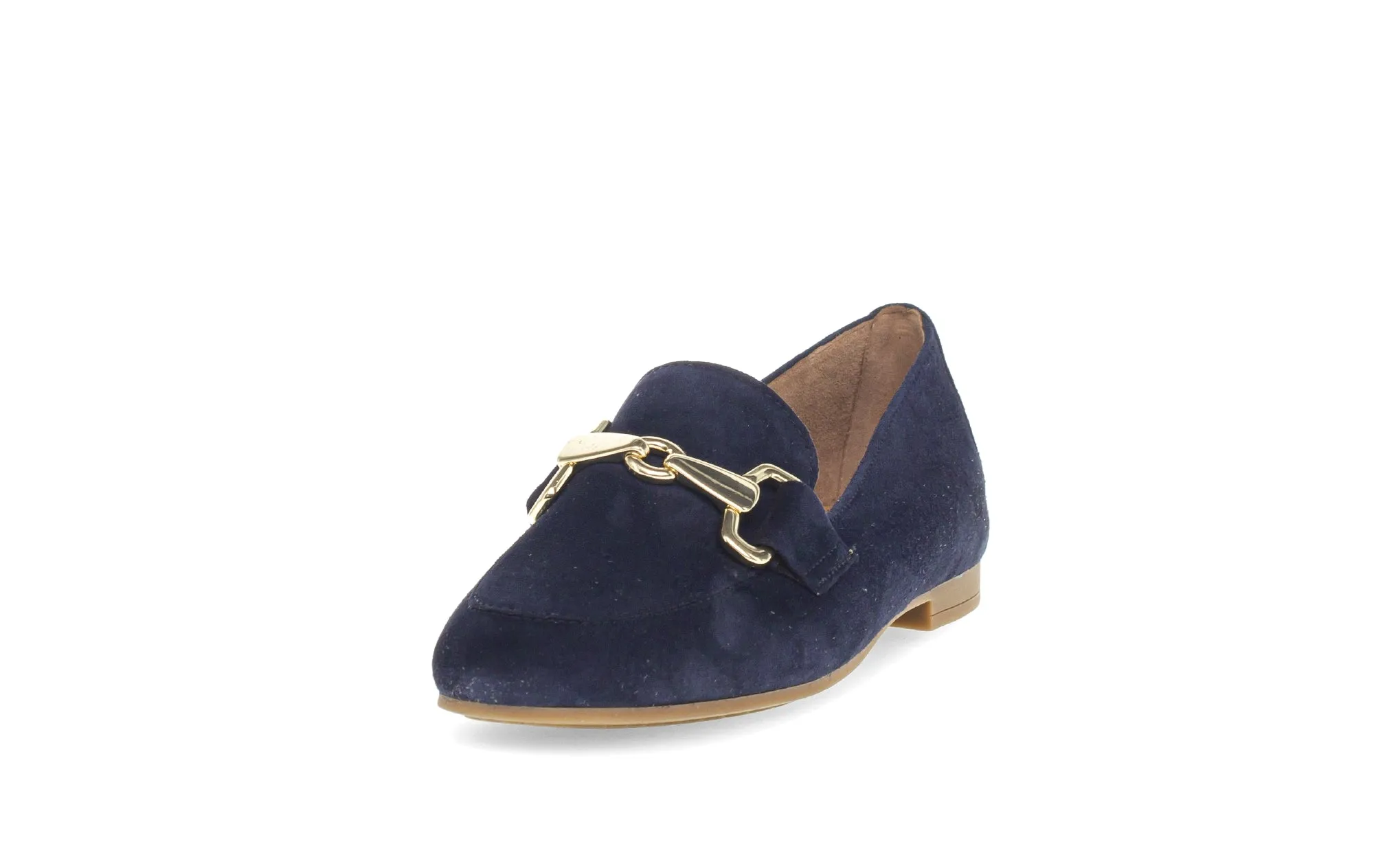 GABOR - 65.211.36 FLAT LOAFER - NAVY SUEDE