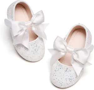 GINFIVE Toddler Girls Dress Shoes Mary Janes Ballerina Flats for Girls Shoes Toddler