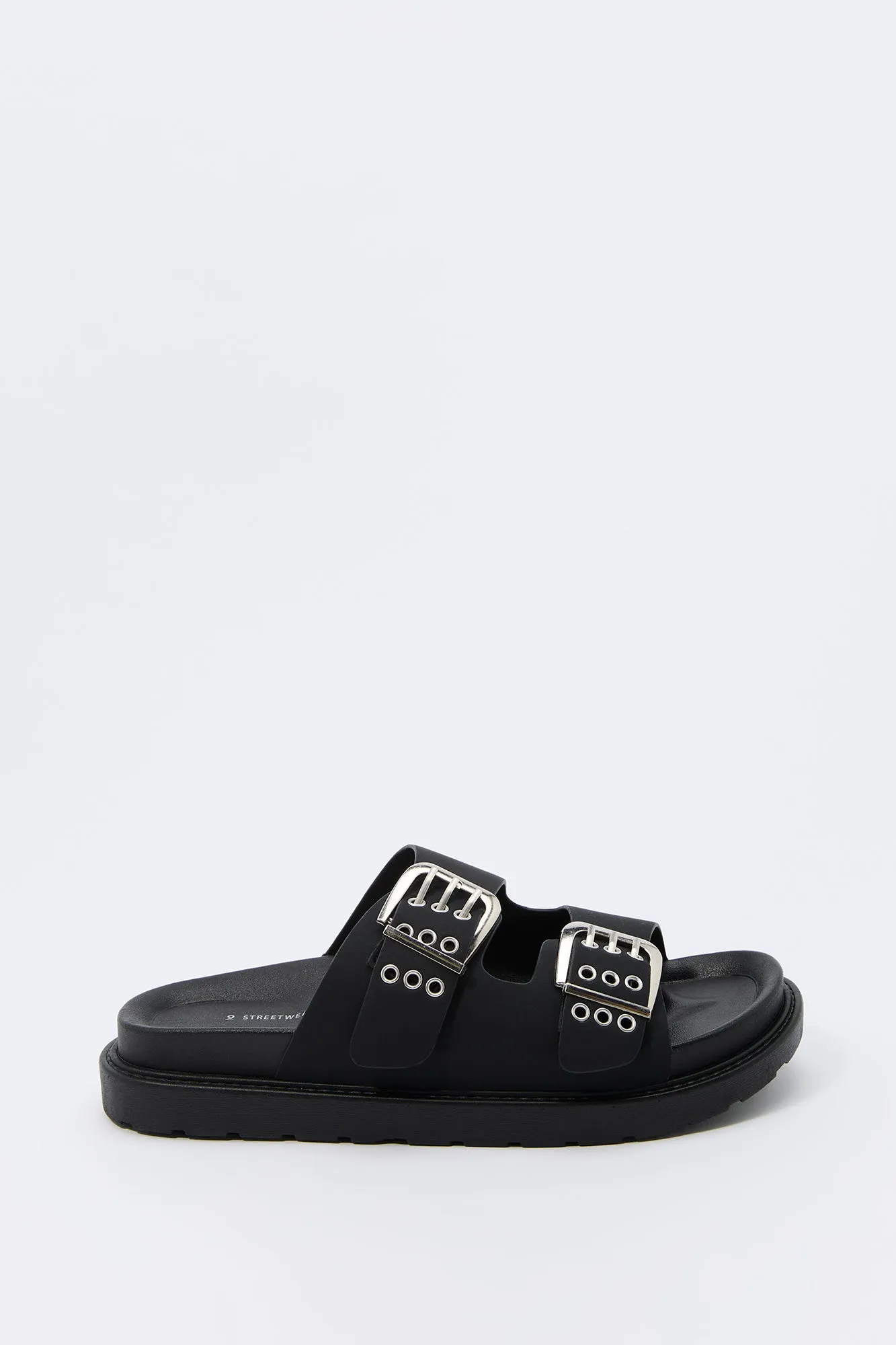 Grommet Buckle Sandal
