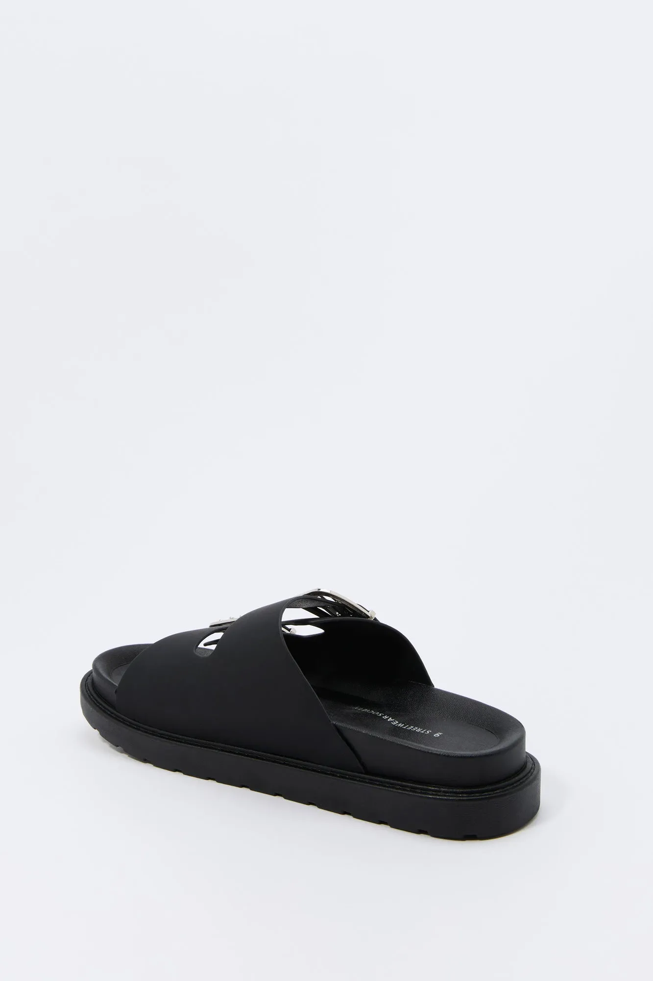 Grommet Buckle Sandal