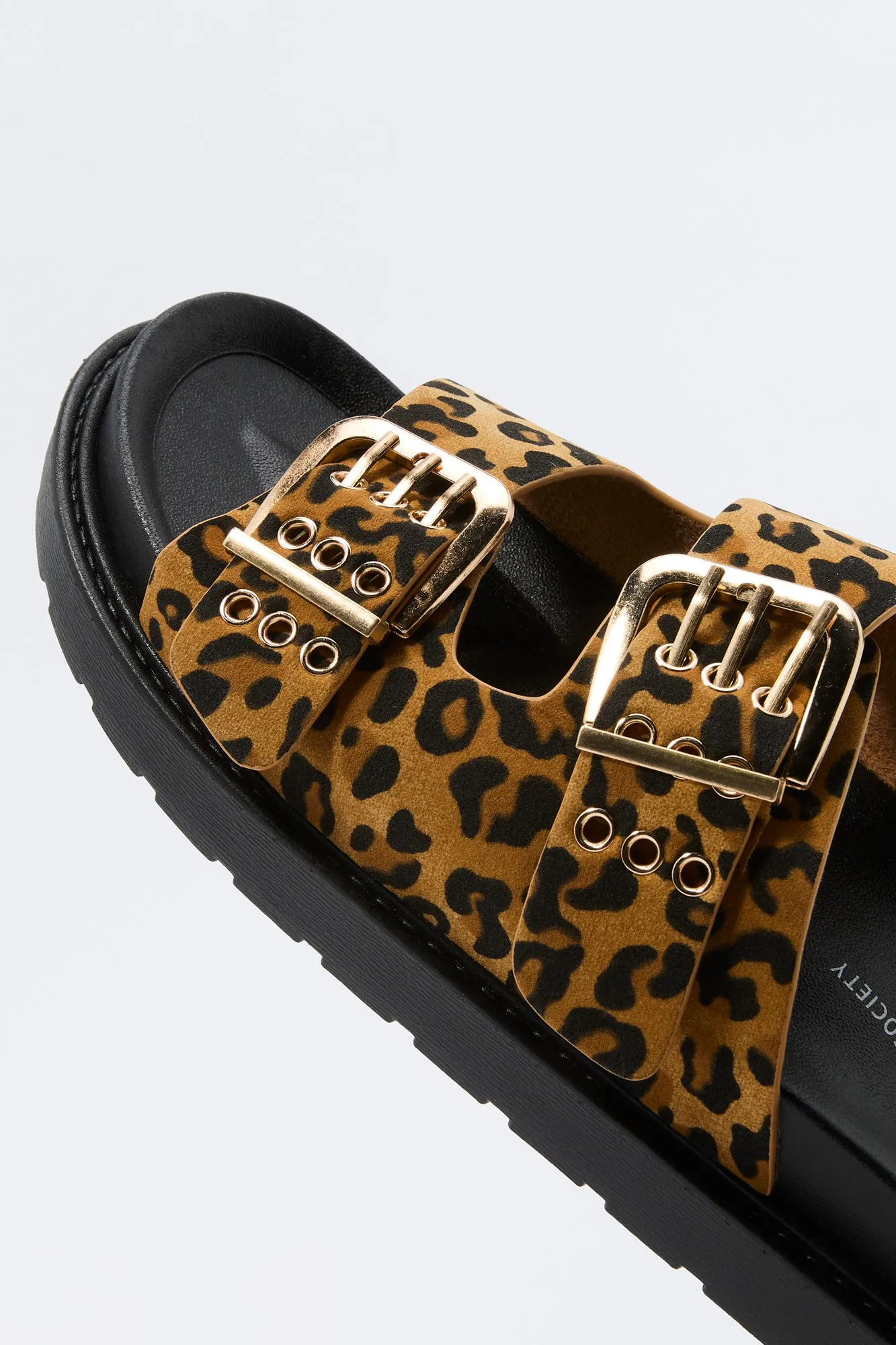 Grommet Buckle Sandal
