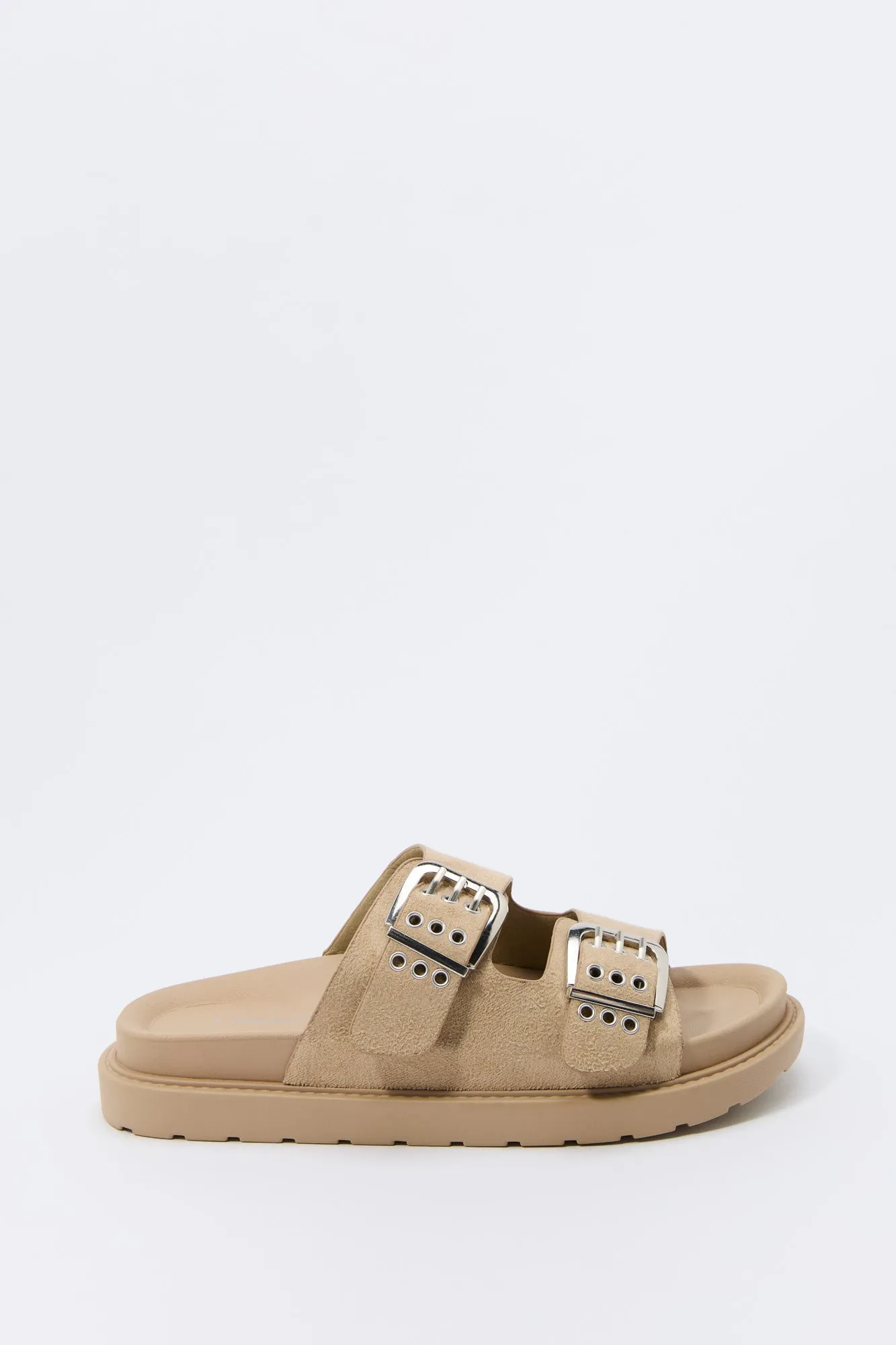 Grommet Buckle Sandal