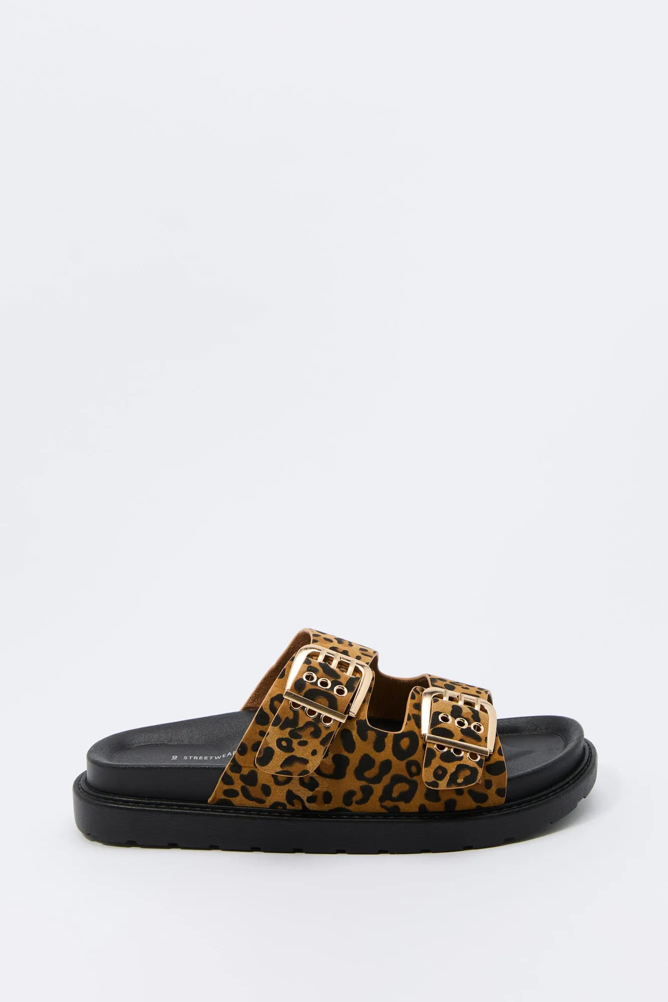Grommet Buckle Sandal