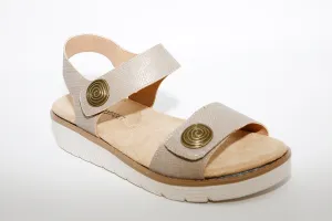 HEAVENLY FEET - Caroline Taupe Sandal
