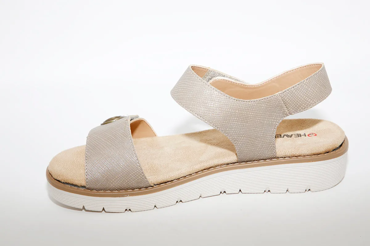 HEAVENLY FEET - Caroline Taupe Sandal