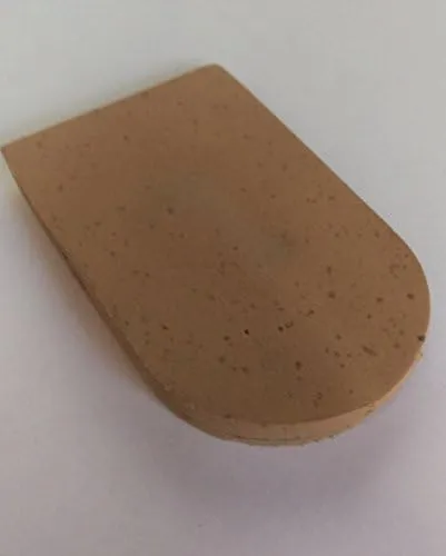 Heel Wedge, Rubber Cork, Medium (2 1/2 wide), 1 Pair by Atlas Biomechanics