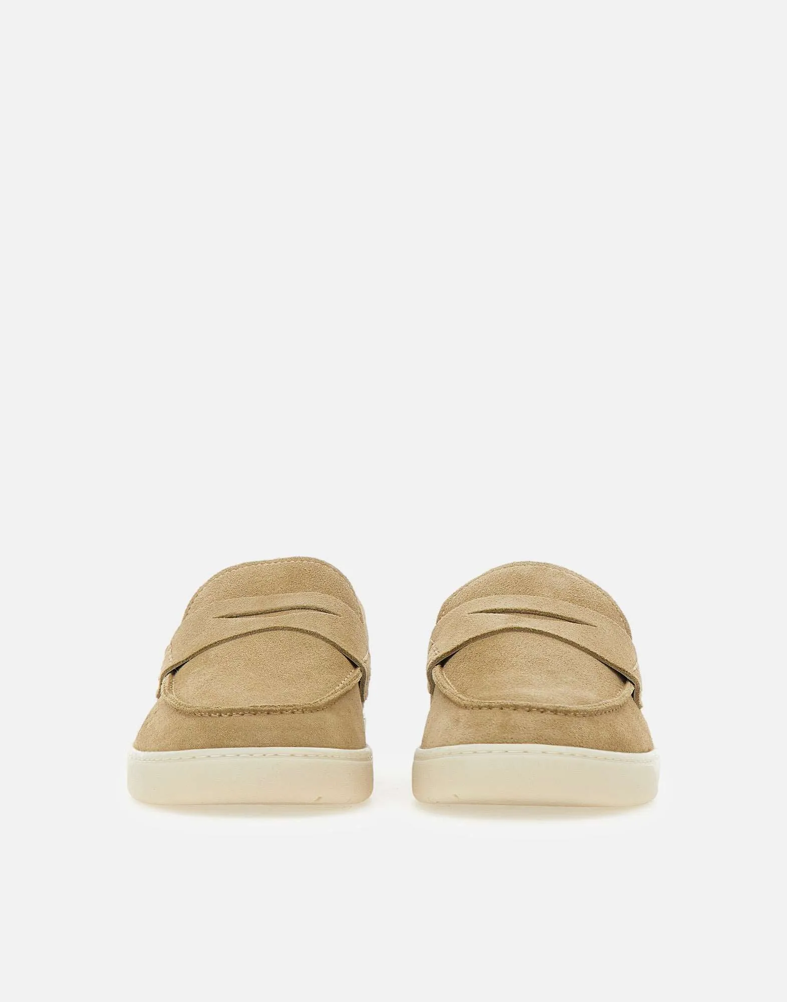 Hogan Cool Sand Suede Loafers
