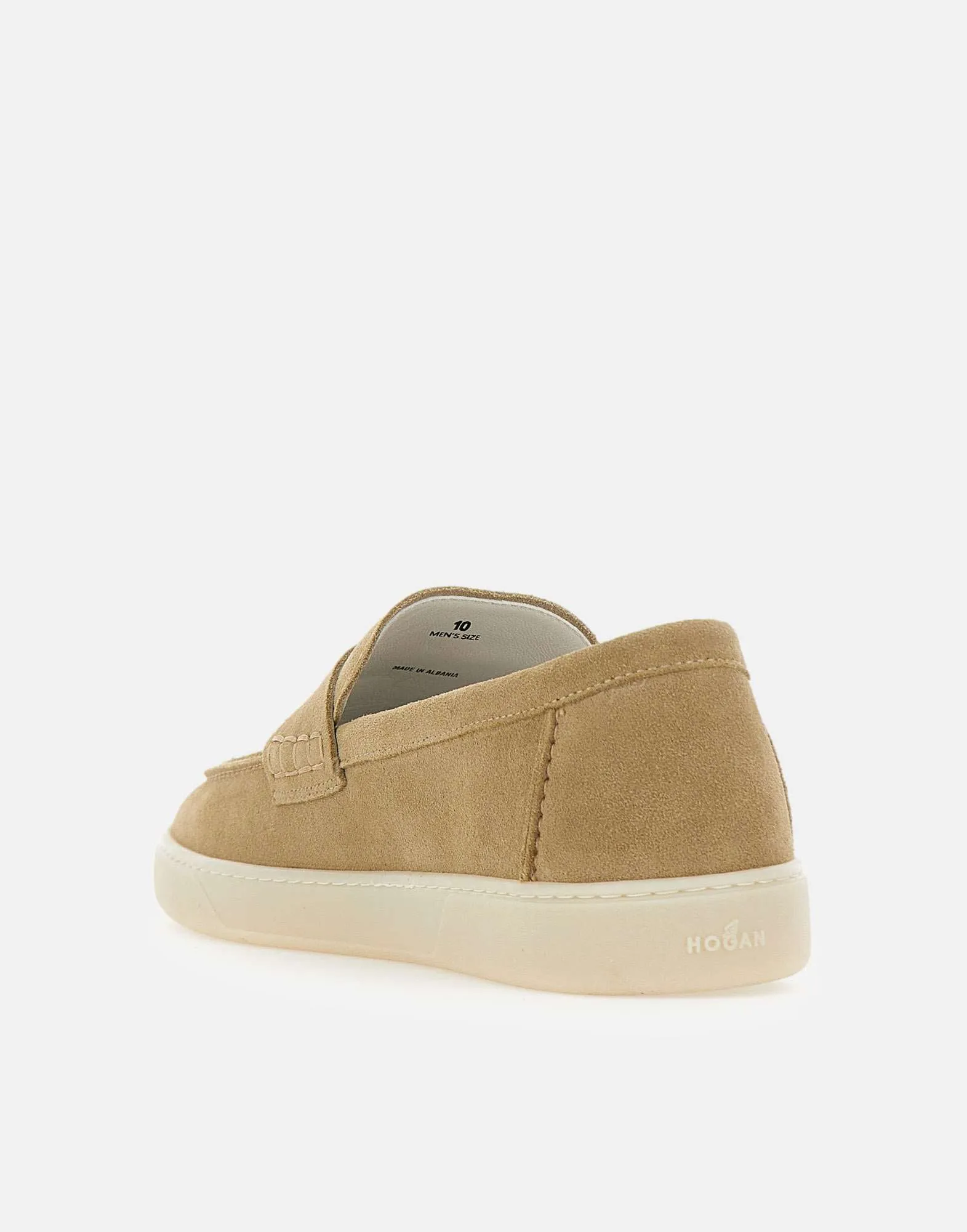 Hogan Cool Sand Suede Loafers