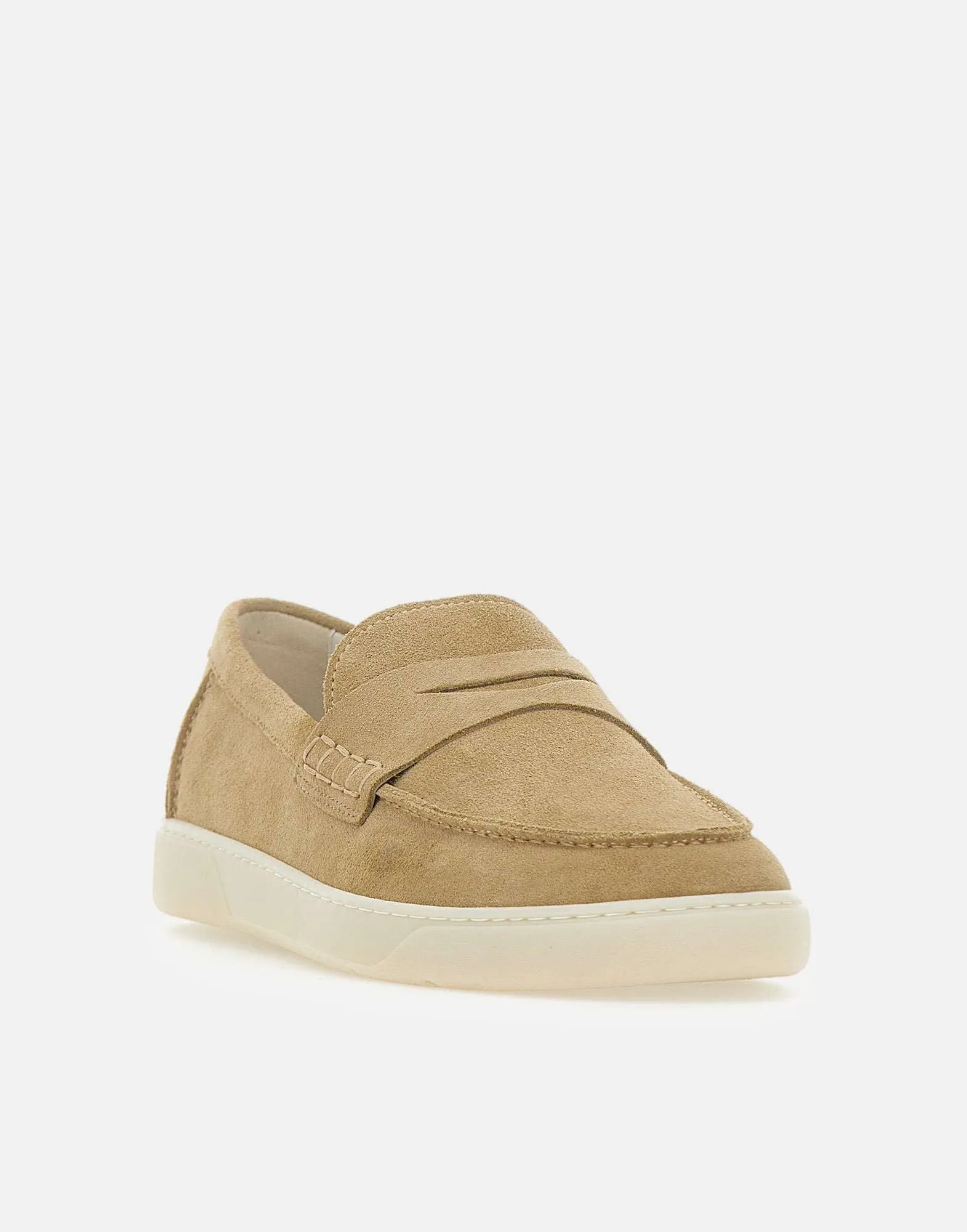 Hogan Cool Sand Suede Loafers