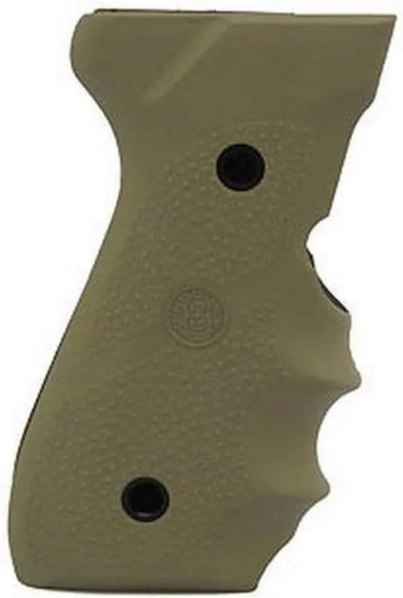 HOGUE 92003 Beretta 92/96 Grip with Finger Grooves, Flat Dark Earth