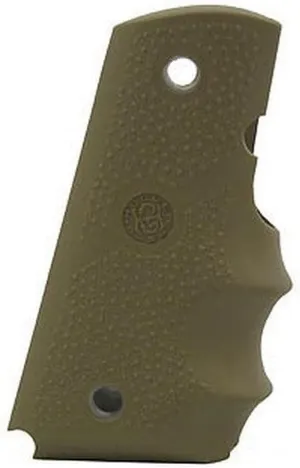 Hogue Officers Model Rubber Grip with Finger Grooves FDE