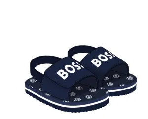 Hugo Boss Navy Baby Slide
