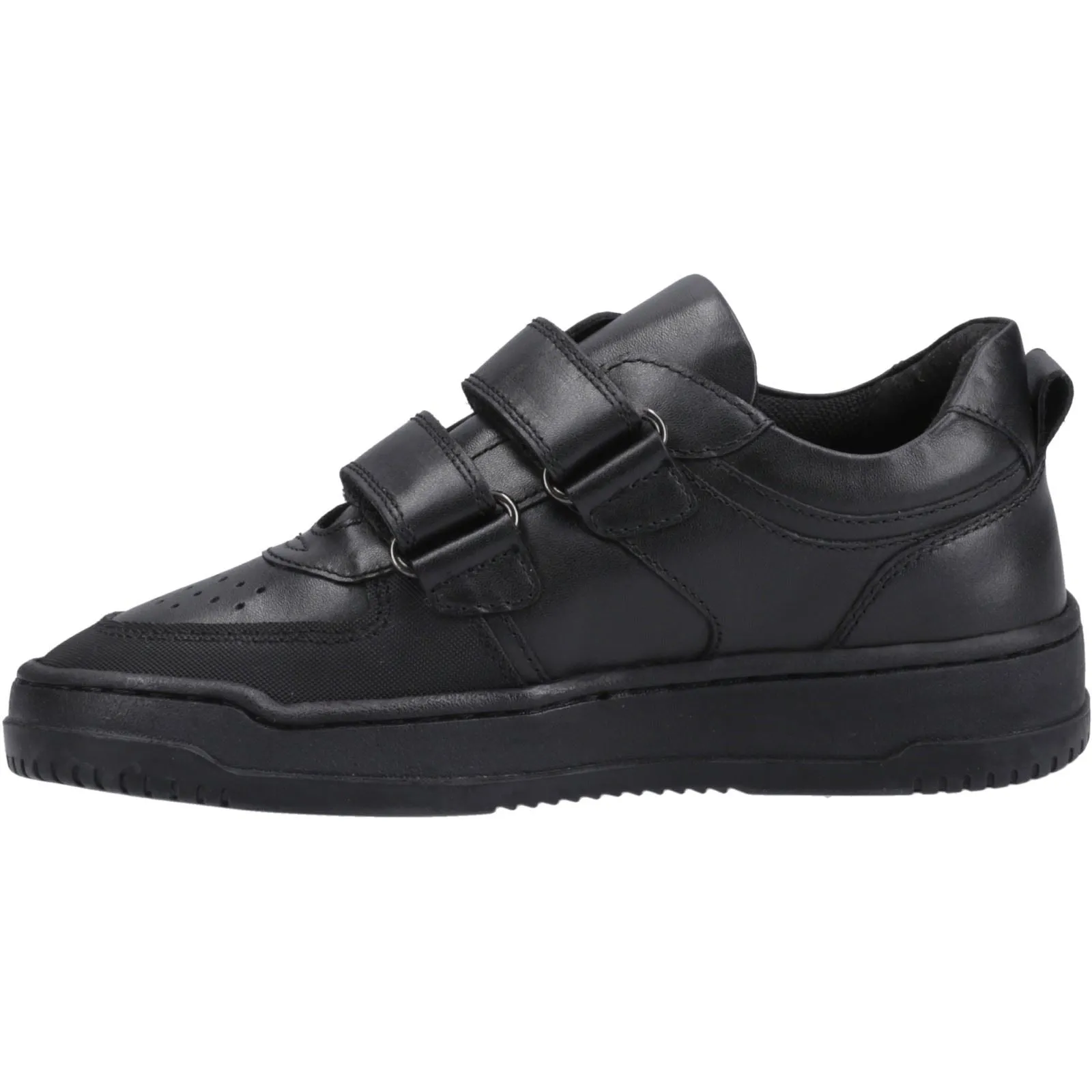 Hush Puppies Daxton Leather Boys's Black Trainers