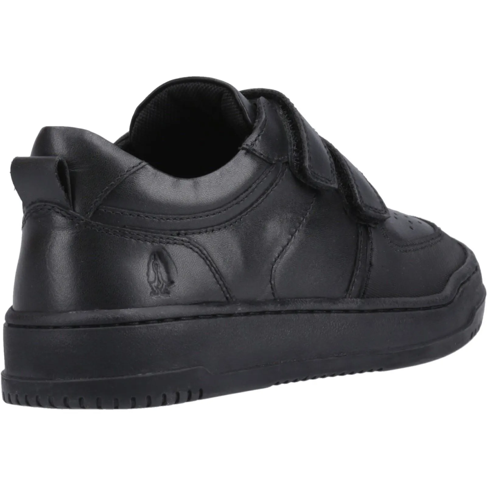 Hush Puppies Daxton Leather Boys's Black Trainers