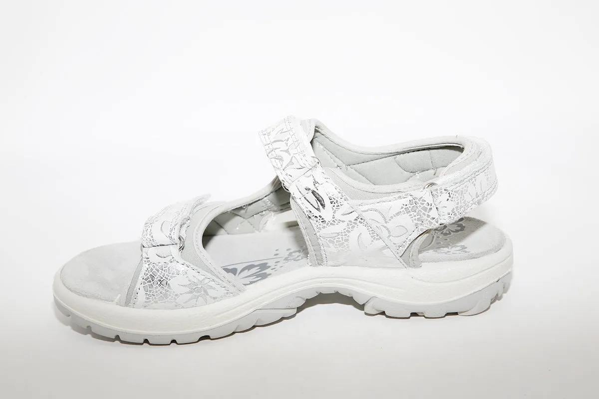 IMAC - VELCRO COMFORT SANDAL - SILVER