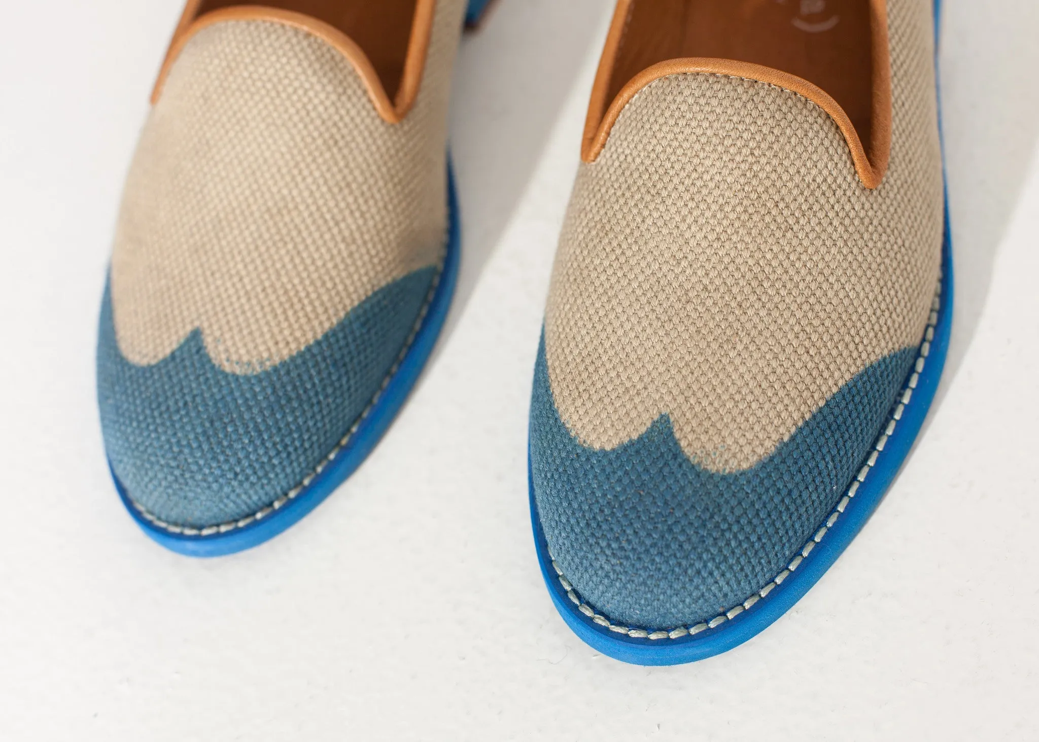 in Loafer Blue High-performance Large variety Wingtip