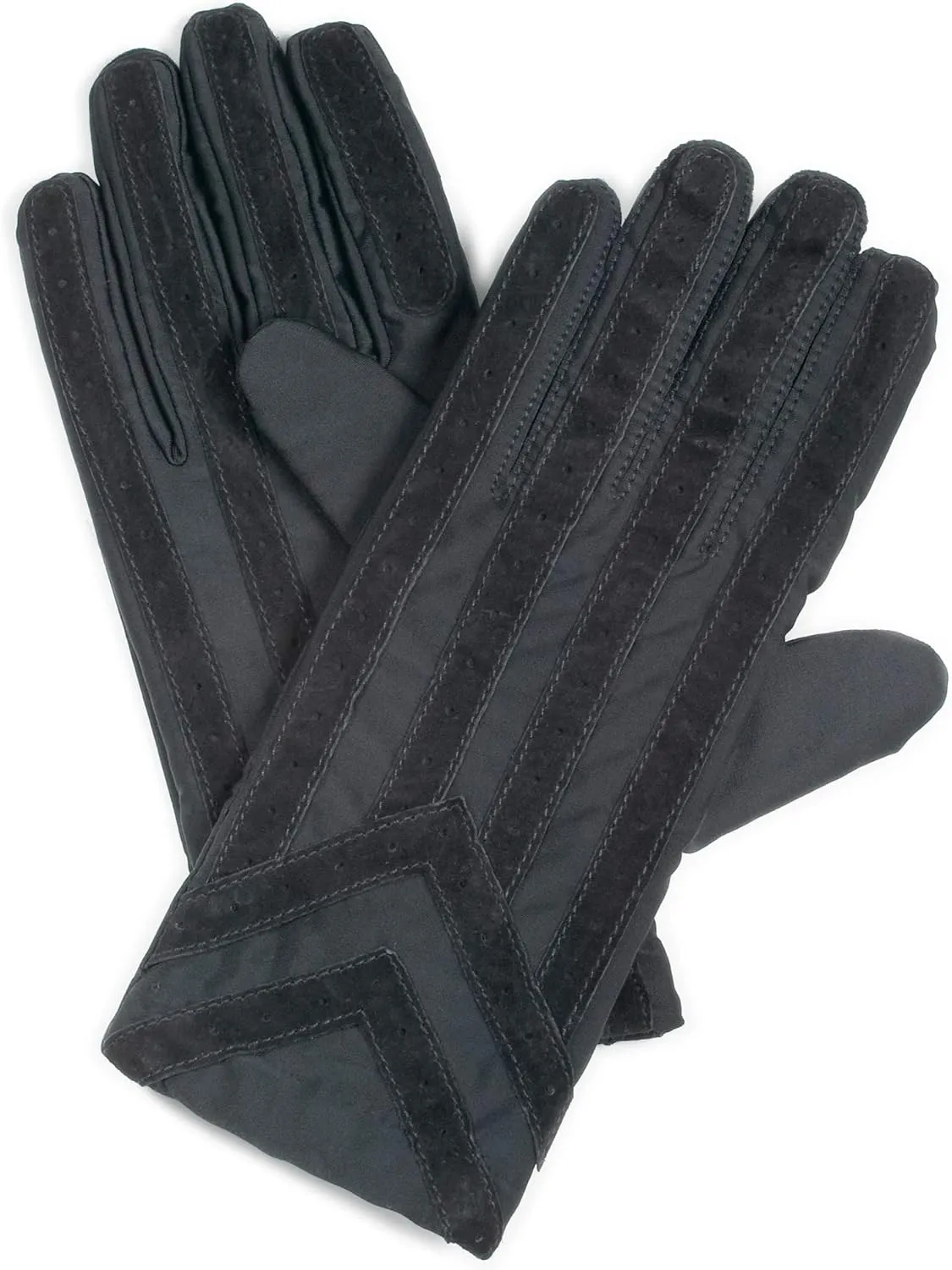 isotoner Signature Men's Gloves, Spandex Stretch with Warm Knit Lining
