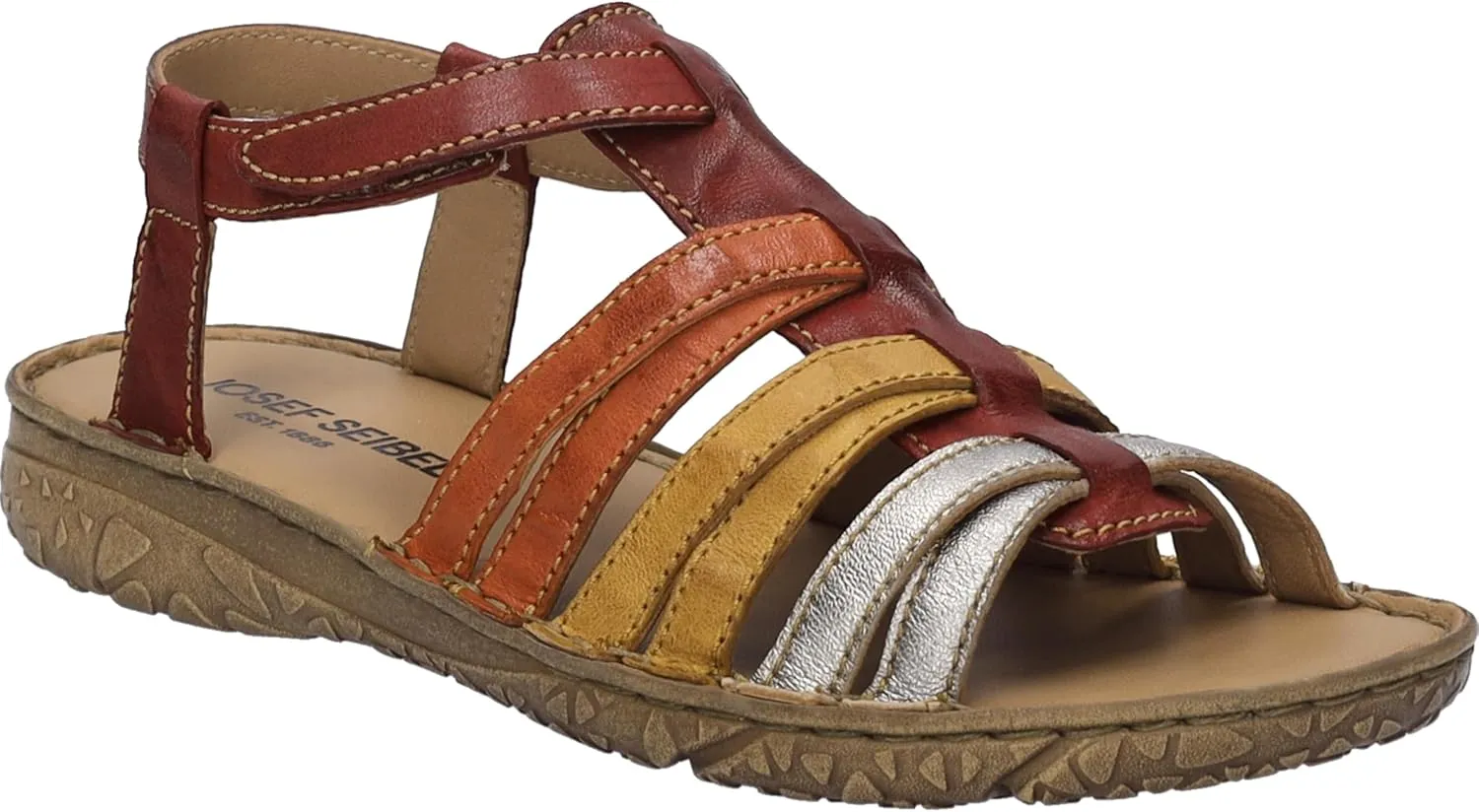 Josef Seibel Ivy 02, Red-Multi