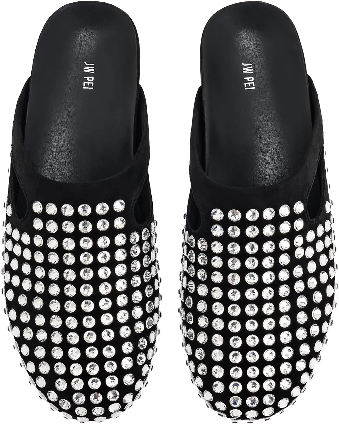 JW PEI Women's Athena Artificial Crystal Flat Mules