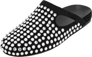 JW PEI Women's Athena Artificial Crystal Flat Mules