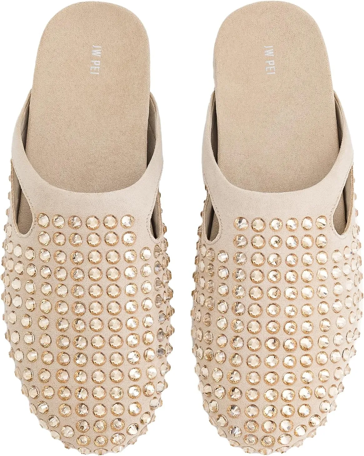 JW PEI Women's Athena Artificial Crystal Flat Mules