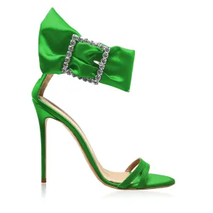 KATE GREEN SATIN