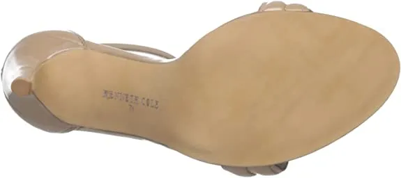 Kenneth Cole Women's Women's Brooke Ankle Strap Heeled Sandal, Buff, 6